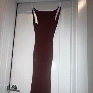 Low Back Ribbed Bodycon